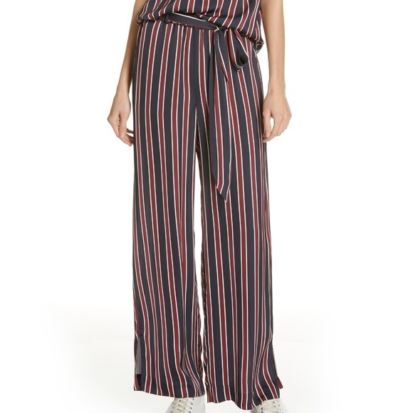 FRAME Stripe Pull-on Pants size XL NWT - Picture 2 of 7